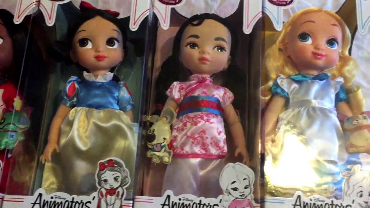 DISNEY ANIMATOR HAUL UNBOXING REVIEW COMPARRISON - ADULT COLLECTOR
