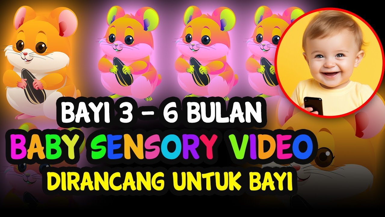 Tontonan Untuk Bayi 3 - 6 Bulan Agar Berhenti Menangis