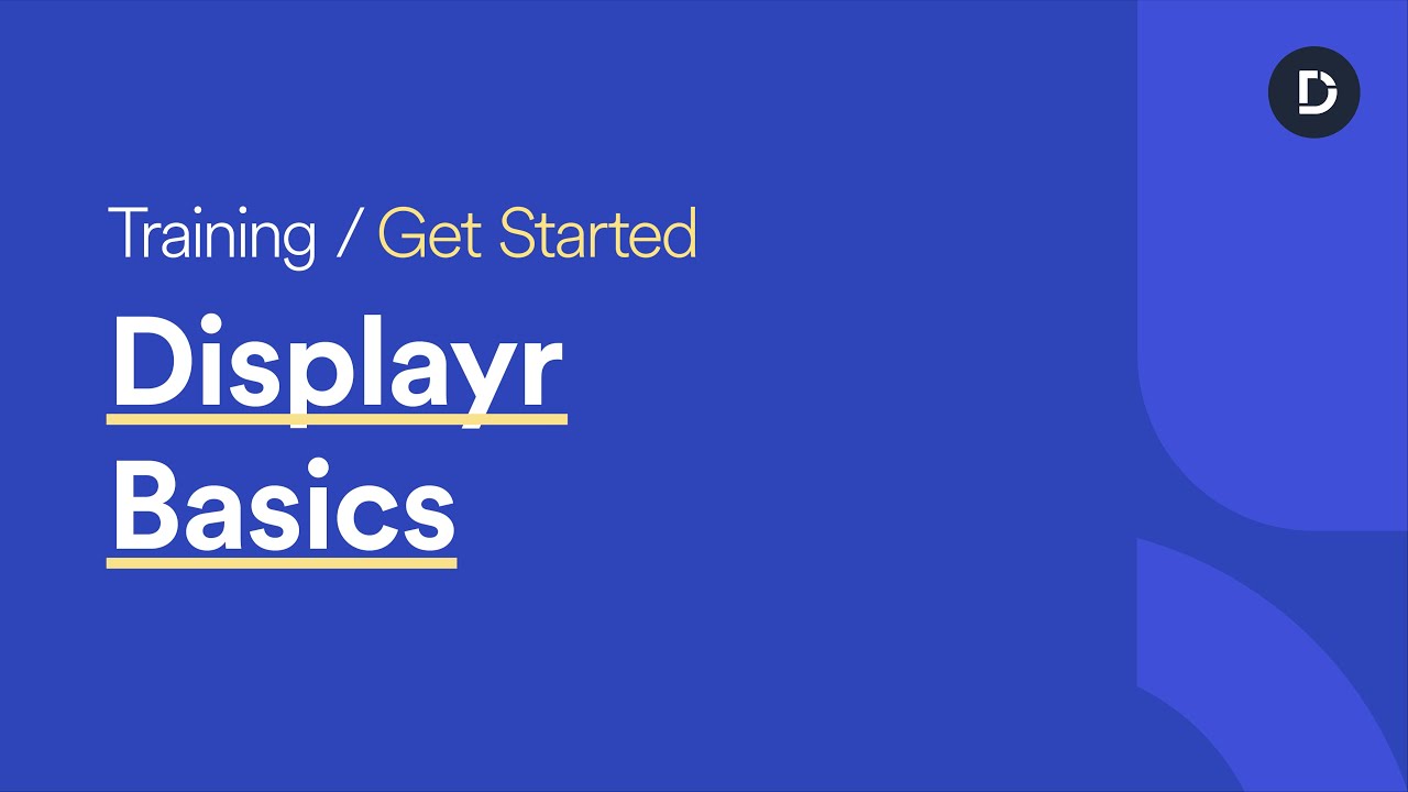 Основы работы с DisplayR