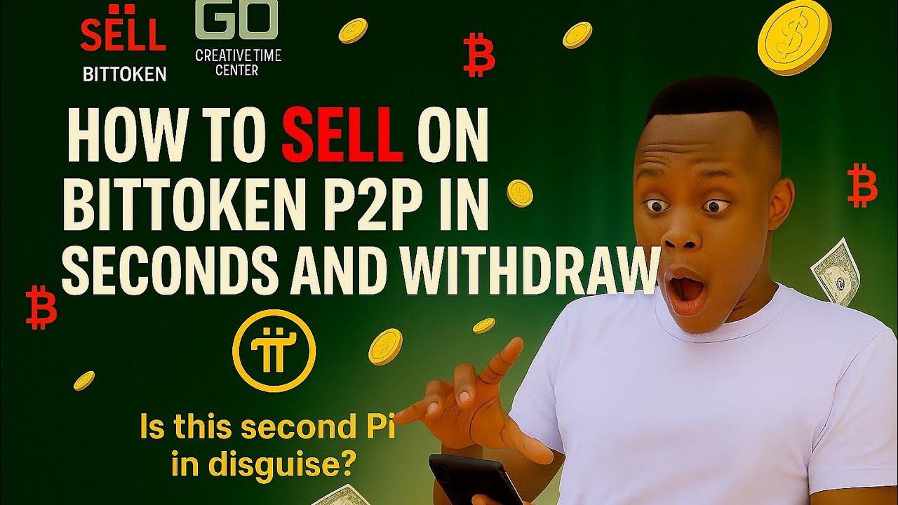 HOW TO SELL BTT IN SECONDS ON P2P AND WITHDRAW | BITTOKEN