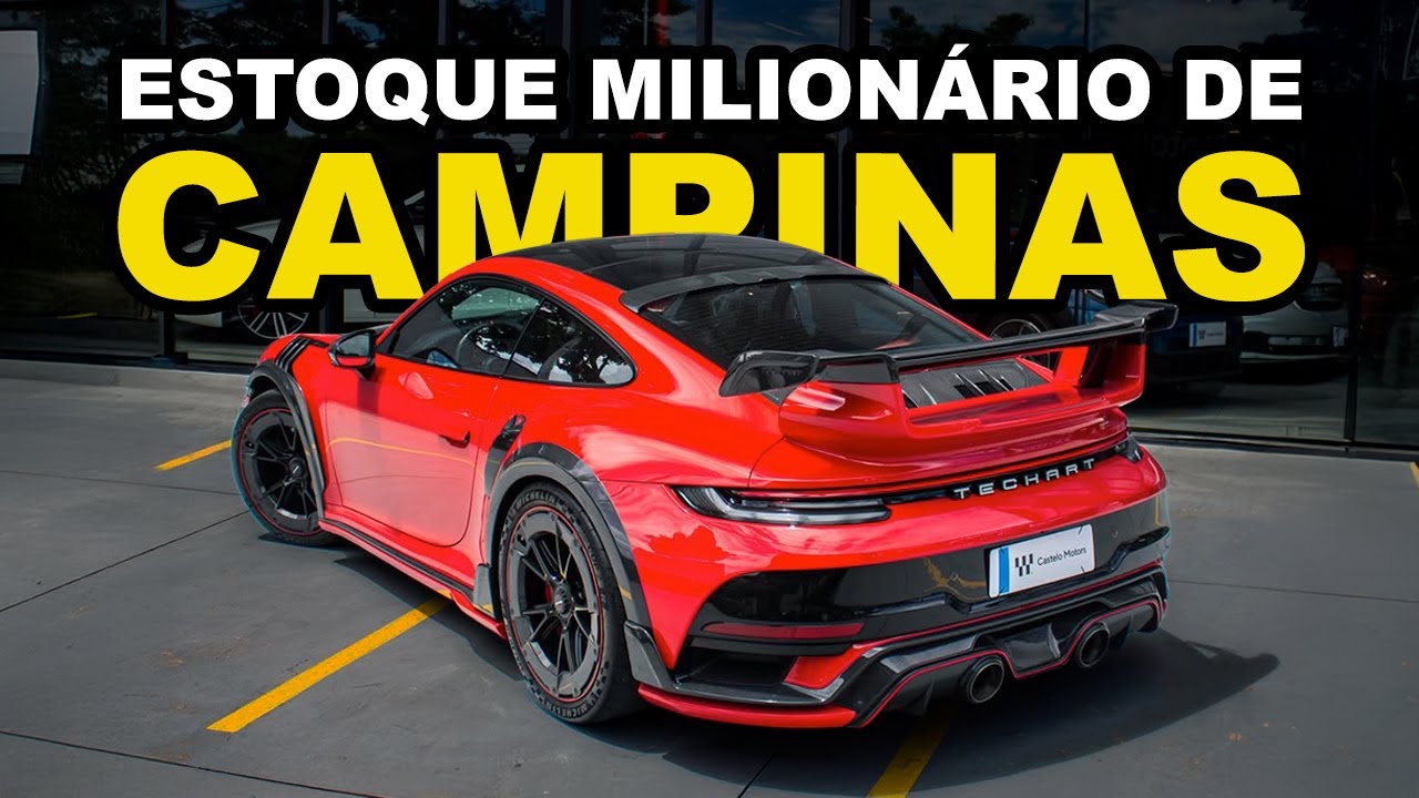 O ÚNICO TECHART GT STREET R (992) do BRASIL!