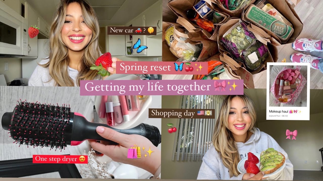 Living in 🇺🇸 diaries| shopping day🛍✨| شربت طوموبيل 🚗❓|getting my life together 🦋🎀| شريت لي بغيت 💵😍✨