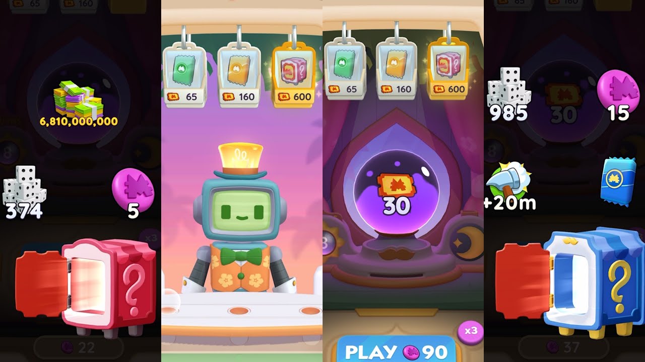 MonopolyGO! Carnival Games Fortune Flip OR Juggle Jam 3,014 Tickets 🎫🤩@monopolygo