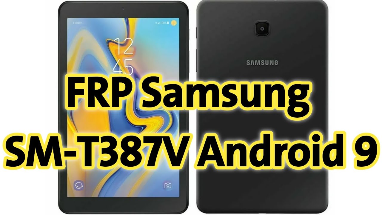 SAMSUNG Galaxy Tab A SM-T387V FRP Обход аккаунта Google