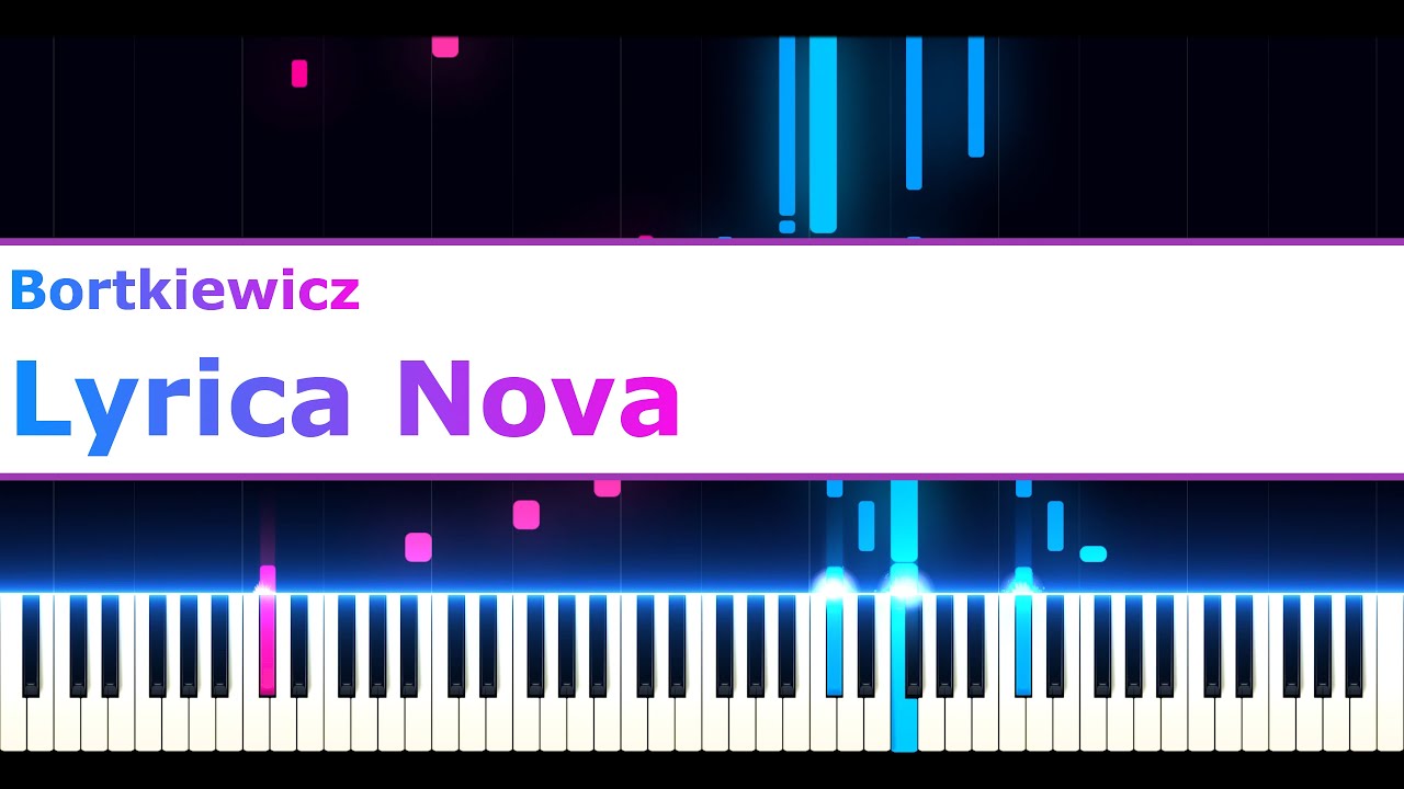 Bortkiewicz - Lyrica Nova [Op. 59]