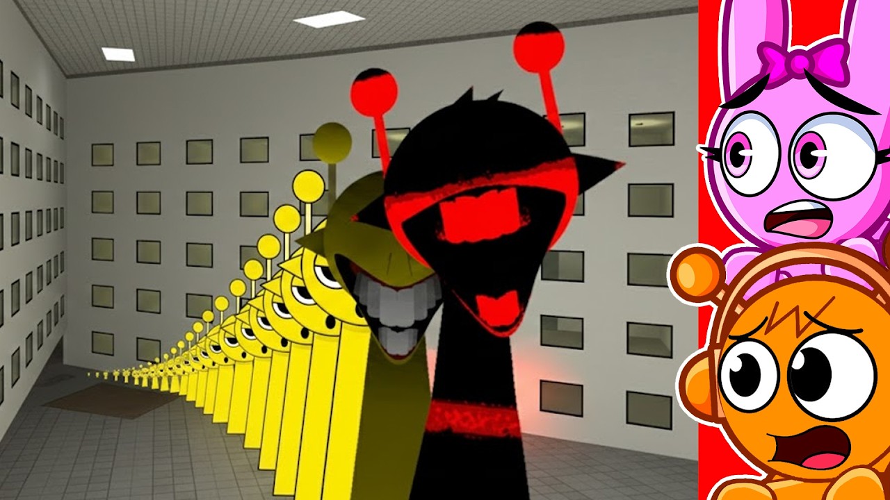 ¡Todos los tamaños de Sprunki Simon quieren que los ayude de los sprunki malos! 😱