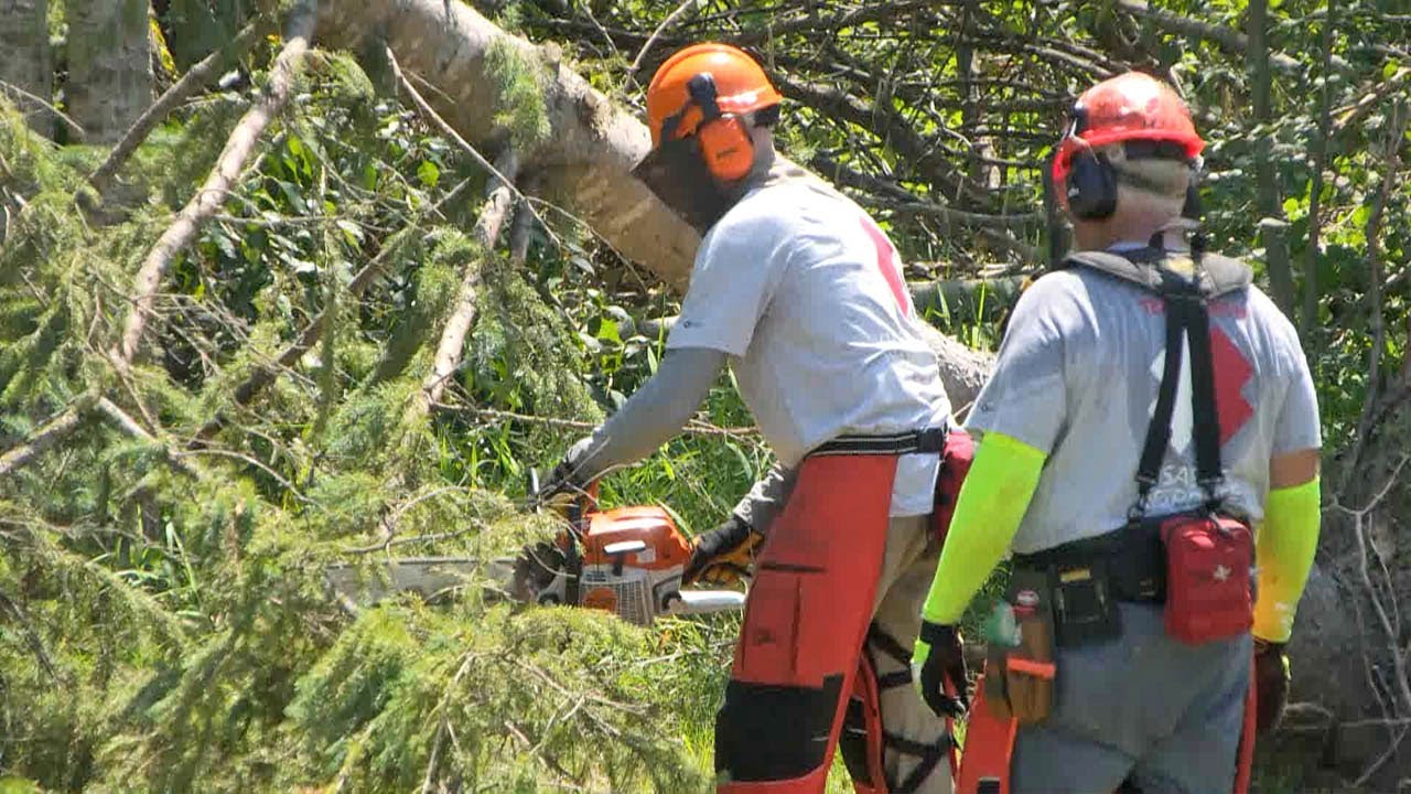 Team Rubicon, a Veteran-Led Group, in Bemidji to Help with Storm Cleanup | Lakeland News