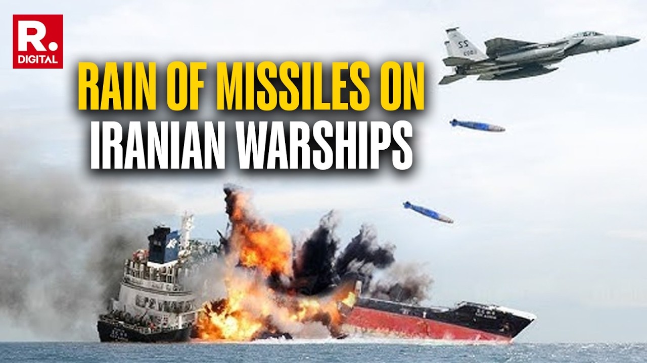 US-Israel Iran War: Washington Attacks Over 30 Iranian Ships As Tensions Rise In Indian Ocean