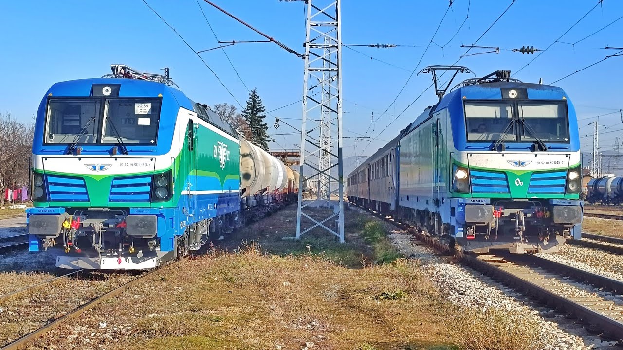 ♨️Извънредно / Exclusive: Новият Смартрон на БДЖ (BDZ's newest locomotive Siemens Smartron