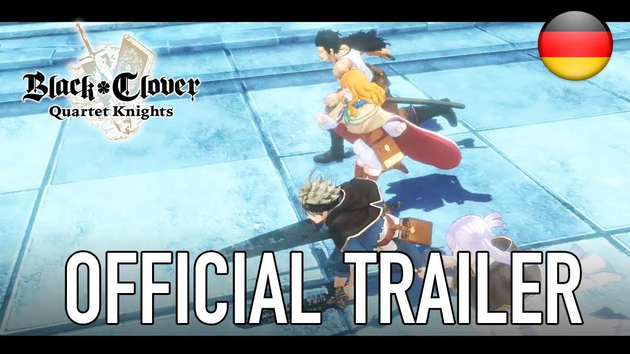Black Clover: Quartet Knights - Official trailer (German)