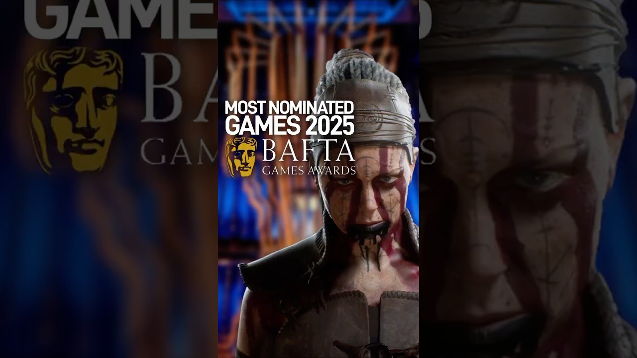 The Top Most Nominated Games at the BAFTA Games Awards 2025 🏆