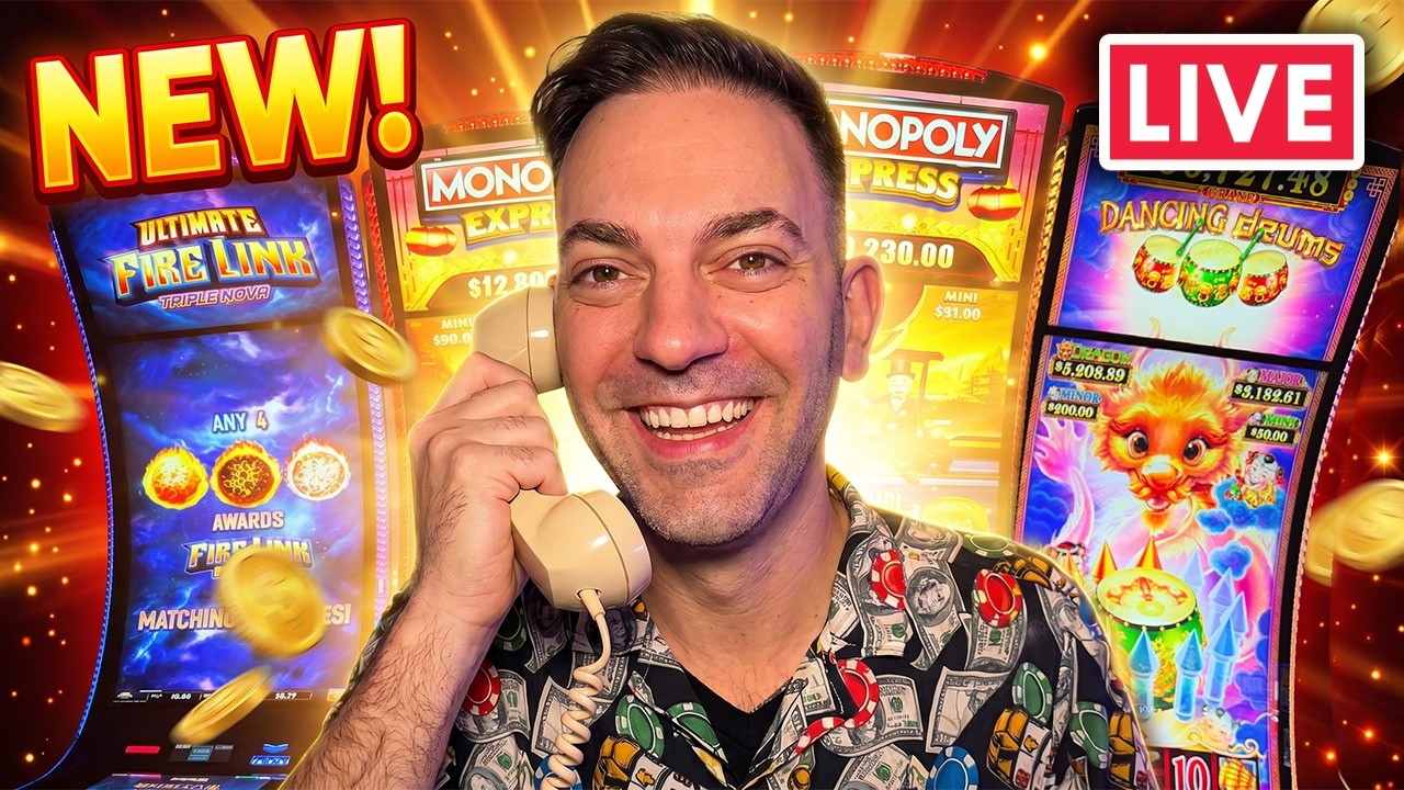 🔴 $50,000 LIVE 💰 The Newest Vegas Slots Are Calling