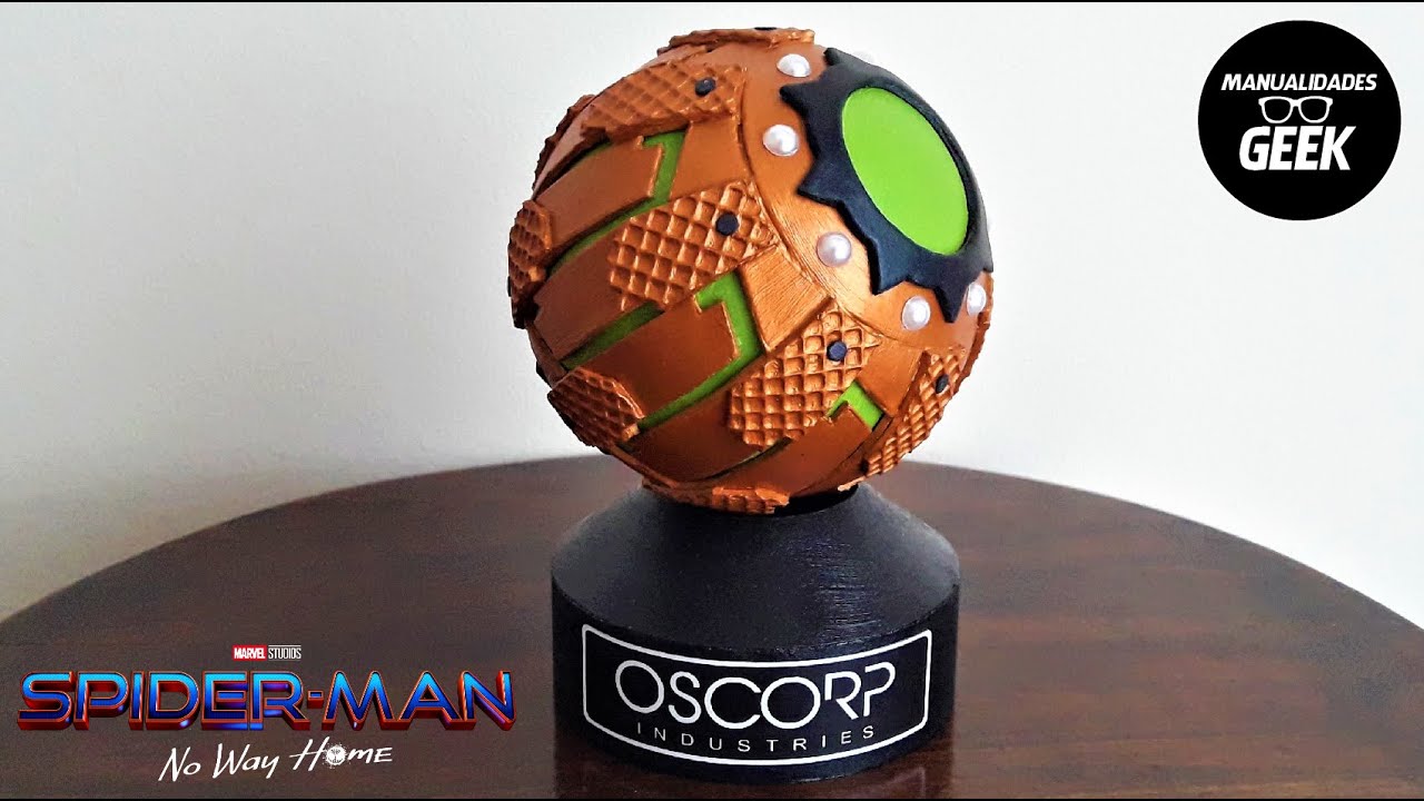 Como hacer la Granada del Duende Verde DIY/ Tutorial/ Manualidad de Spiderman No Way Home