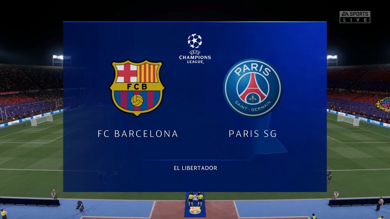 FIFA 21 | Barcelona vs PSG | UEFA Champions League | - PS4 Pro