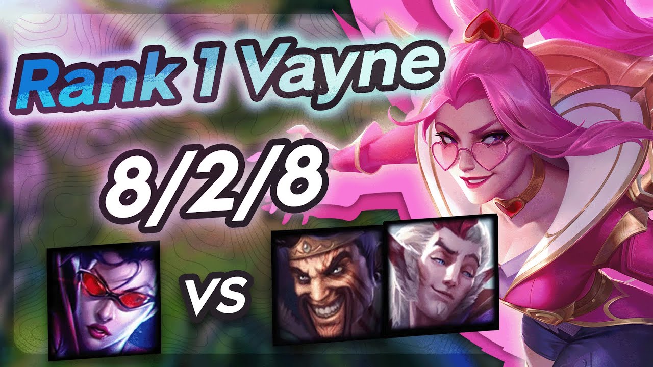 Vayne Vs Draven Rakan - TERRIBLE MATCH UP