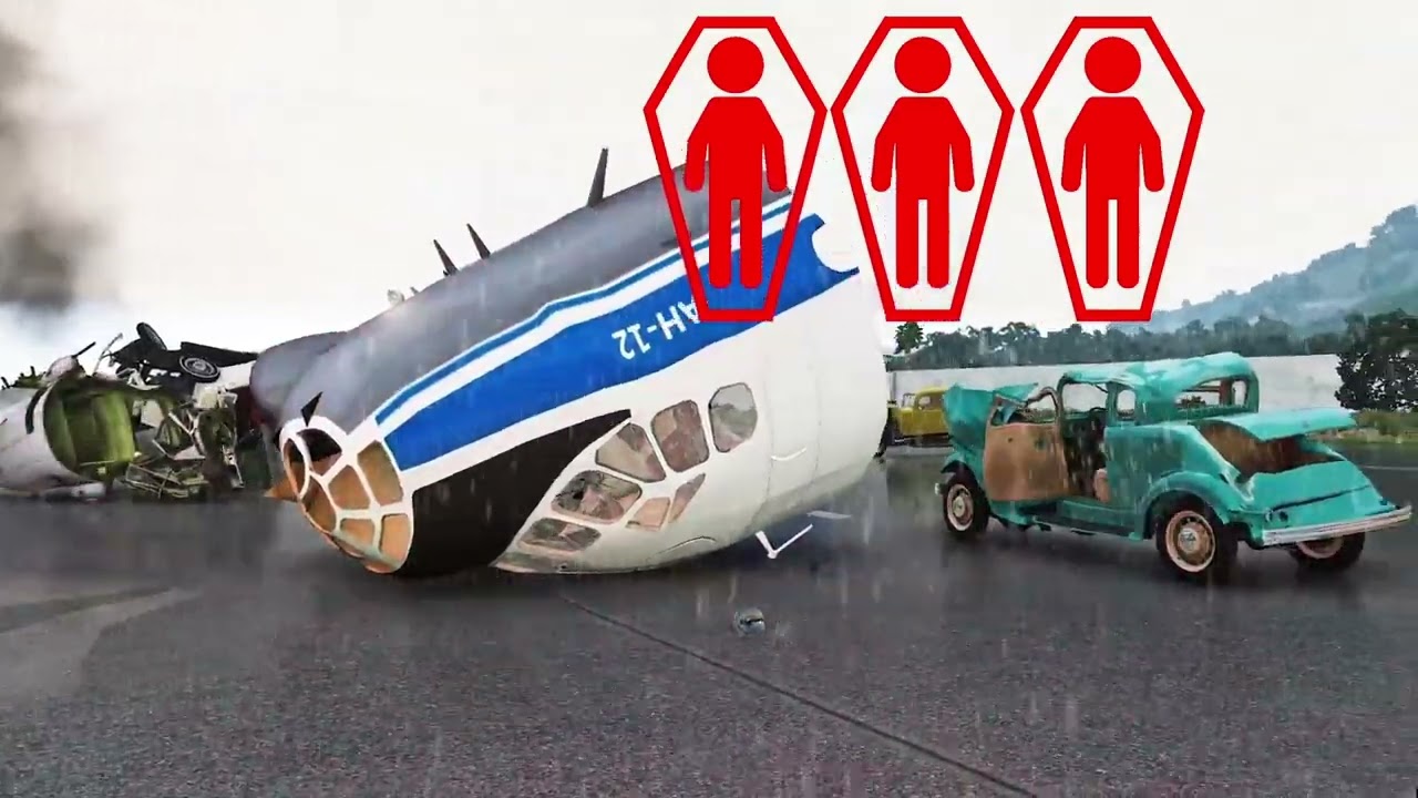 Ultimate Crash Simulation: Realistic Vehicle Destruction 😱😱😱 #23