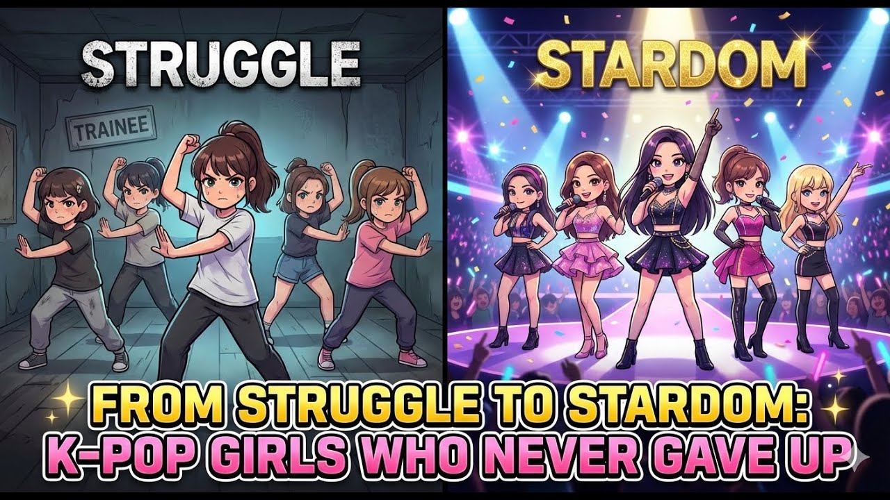 From Struggle to Stardom: K-Pop Girls Who Never Gave Up