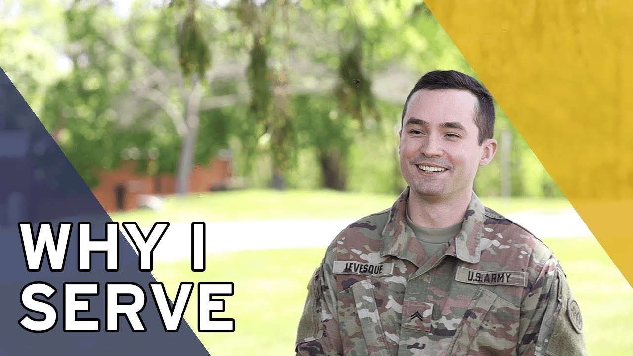 Why Cpl. Levesque Serves in the Rhode Island National Guard