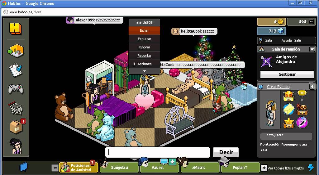 Habbo bebe interesada y napa xd