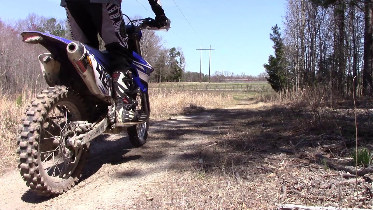 Wr250f with FMF Q4 Exhaust - Sound Clips