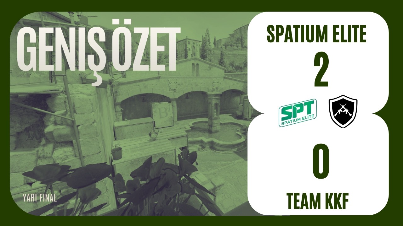 TEAM KKF 🆚 SPATIUM ELITE | TIMSAH CUP | GENİŞ ÖZET