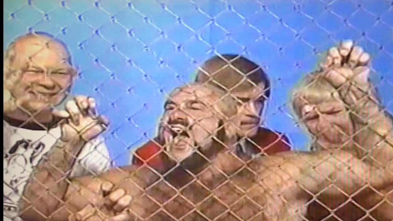 Mad Dog Vachon, Crusher, Baron Von Raschke Cage Promo @bladerope