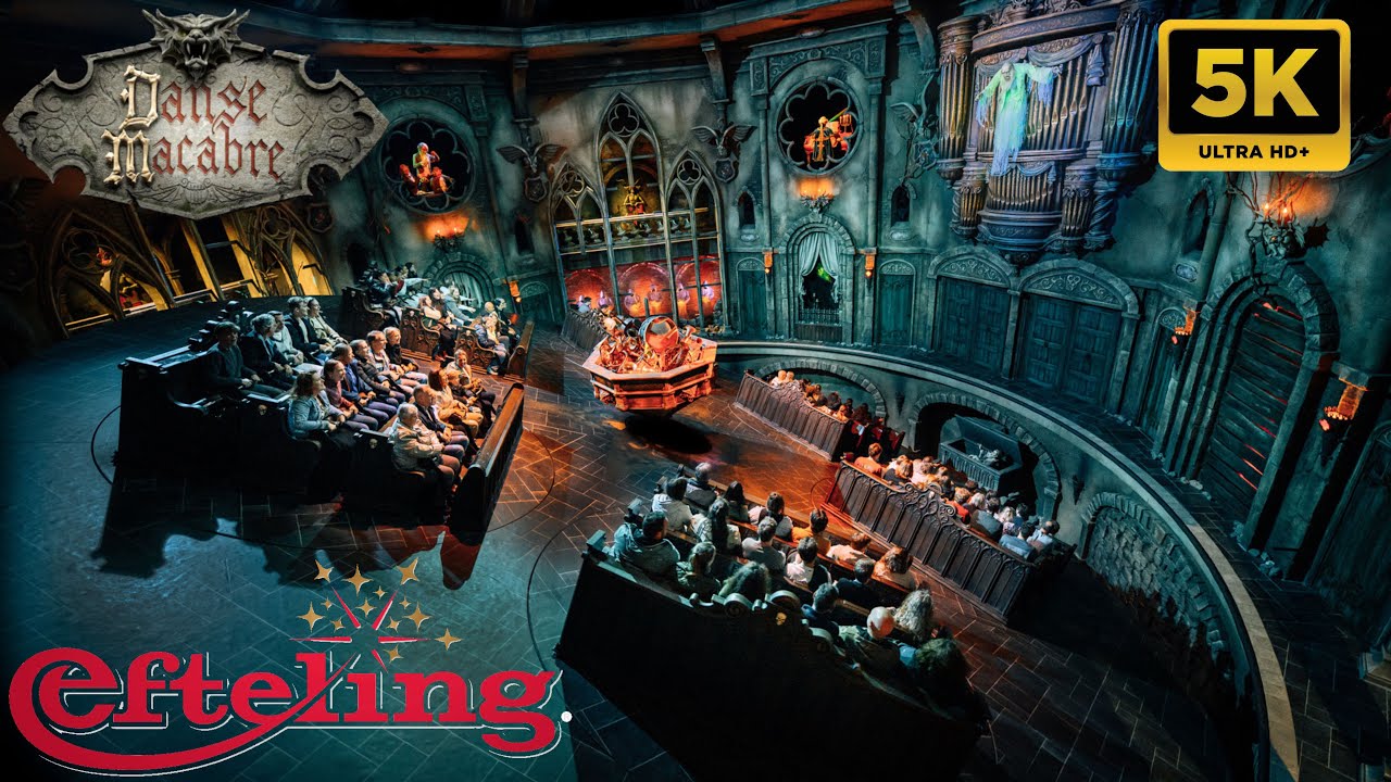 BEST NEW ATTRACTION 2025 ! Danse Macabre - Efteling -5K60FPS