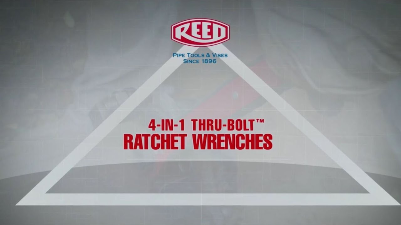 Thru-Bolt&trade; 4-in-1 Ratchet Wrench Commercial - Reed Manufacturing