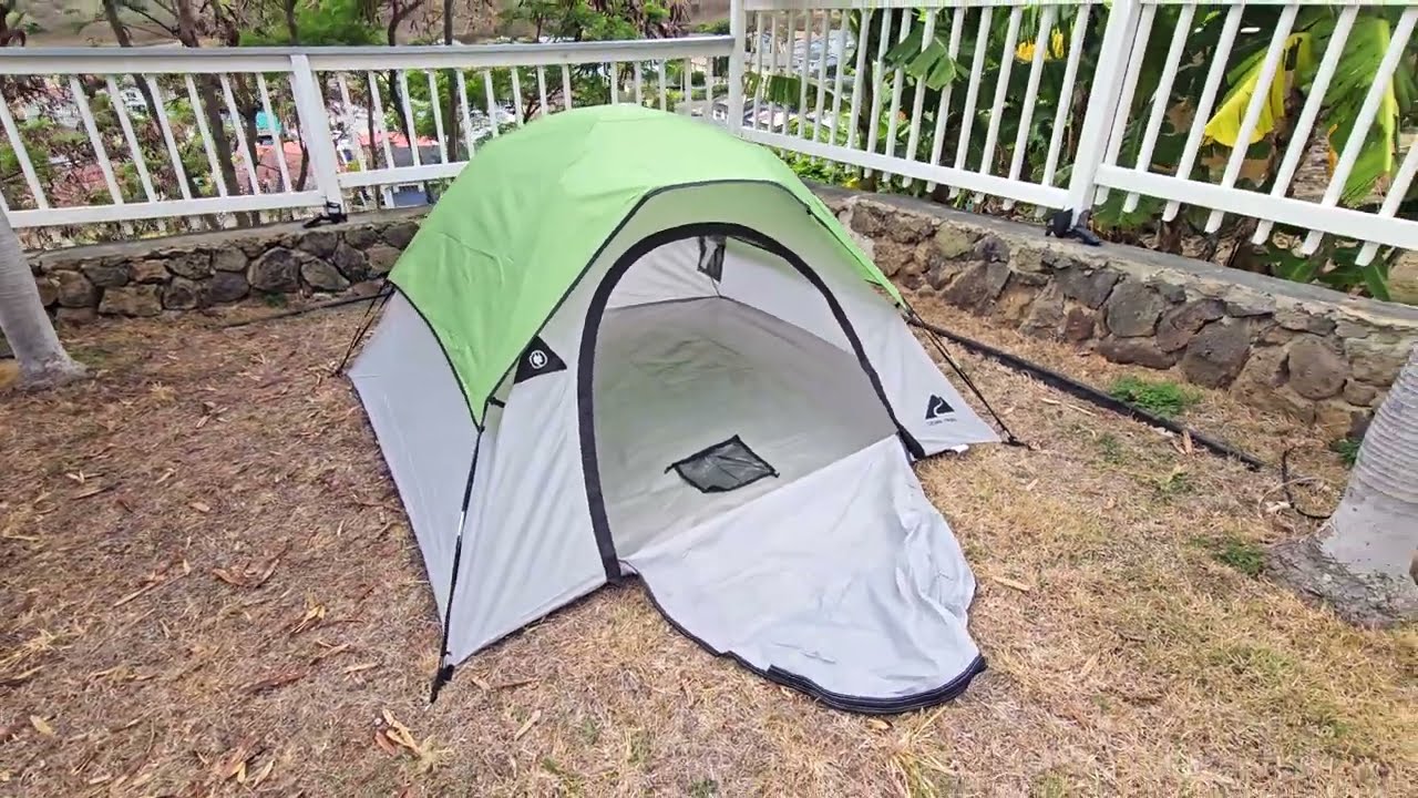Ozark - 3 Person Camping Tent - Setup