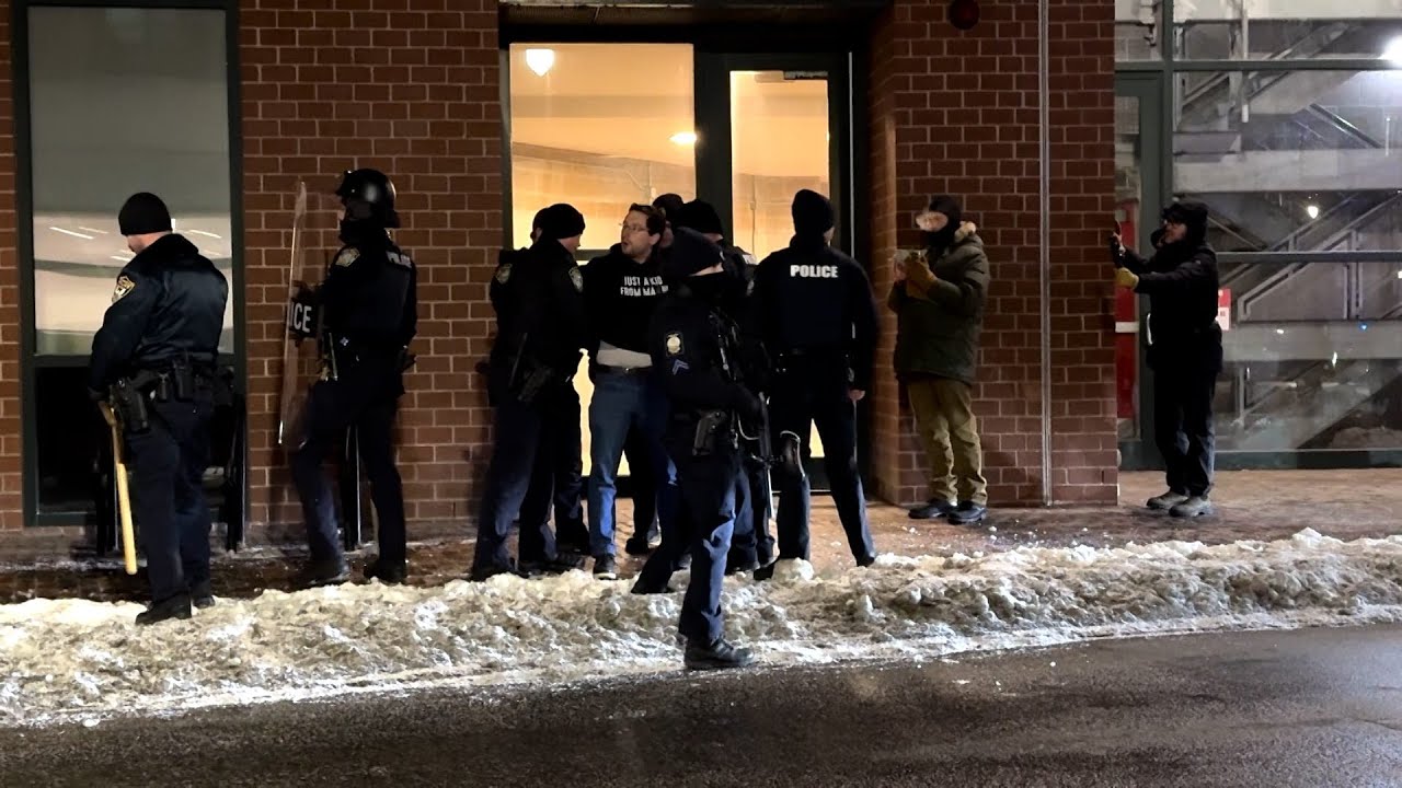 6 arrested in Portland, Maine, during anti-ICE protest at hotels
