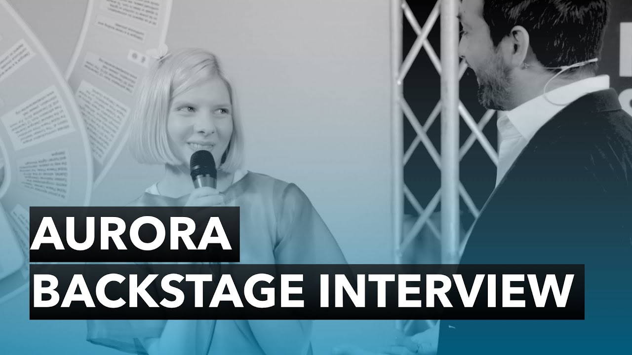 AURORA - Backstage Interview - The 2015 Nobel Peace Prize Concert