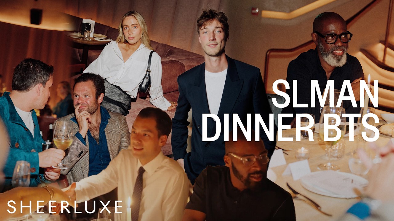 SLMan Dinner At Mr Porter | SheerLuxe BTS