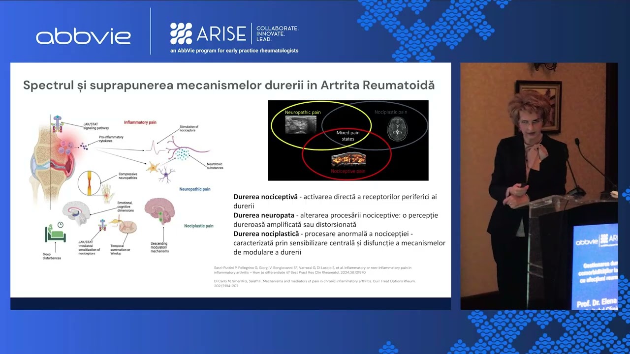 Abbvie ARISE   Gestionarii durerii cronice la pacientii cu boli reumatismale