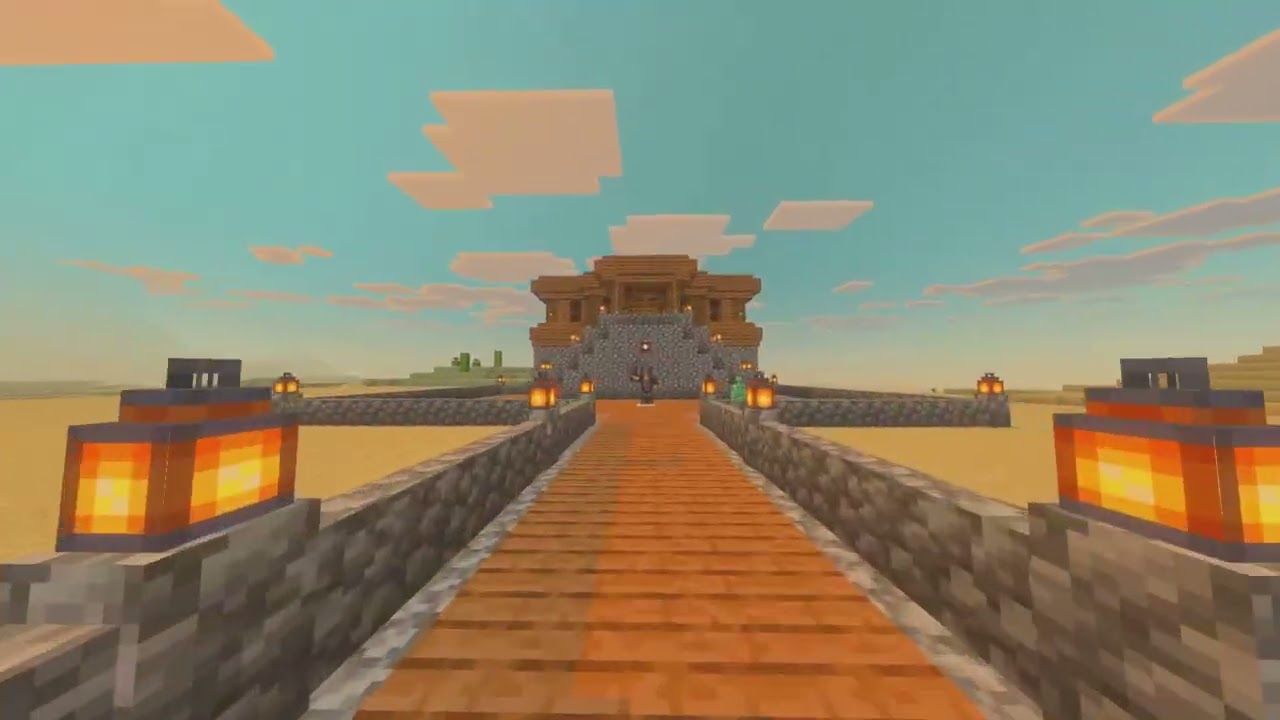 Mongolian center of Skill and Warfare - Minecraft