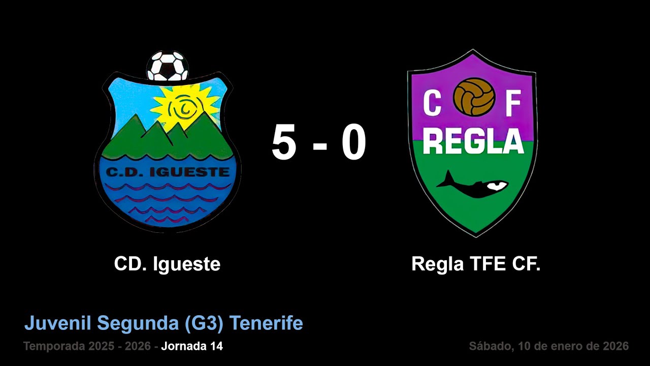 CD. Igueste -  Regla TFE. Juvenil Segunda (G3) Tenerife
