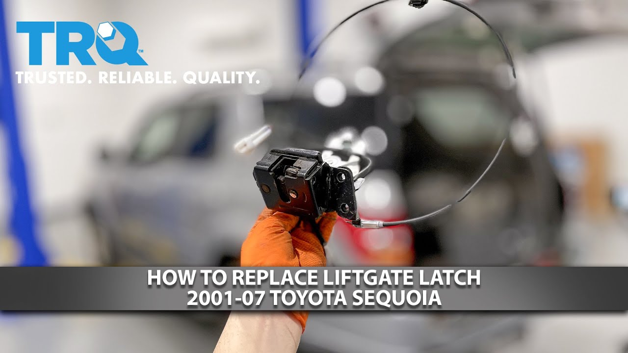 How to Replace Liftgate Latch 2001-07 Toyota Sequoia