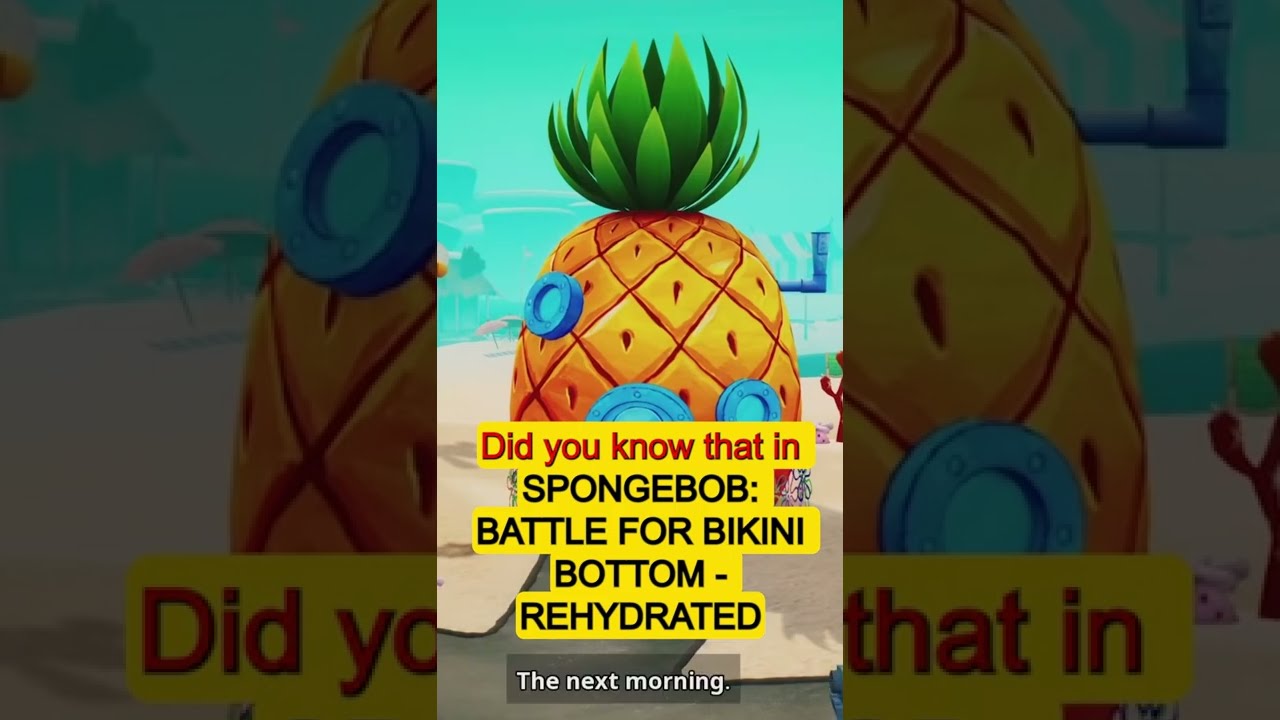Did you know that in SPONGEBOB SQUAREPANTS: BATTLE FOR BIKINI BOTTOM - REHYDRATED