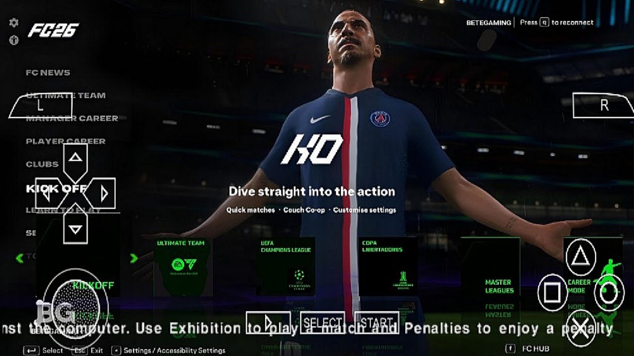 FIFA 2026 PPSSPP Android Offline | 4K PS5 Camera HD Graphics FULL UPDATE UCL Kits & Transfers 25/26