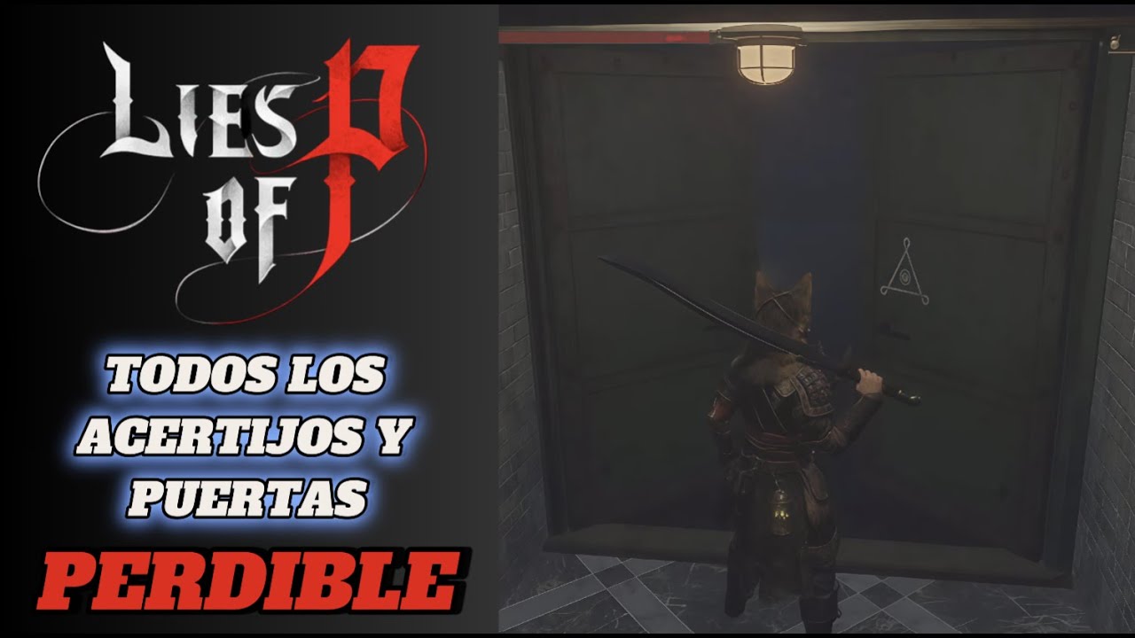⚠️ Trofeo PERDIBLE “Fin de los acertijos” 🏆 | Guía COMPLETA Arlecchino y Santuarios | Lies of P