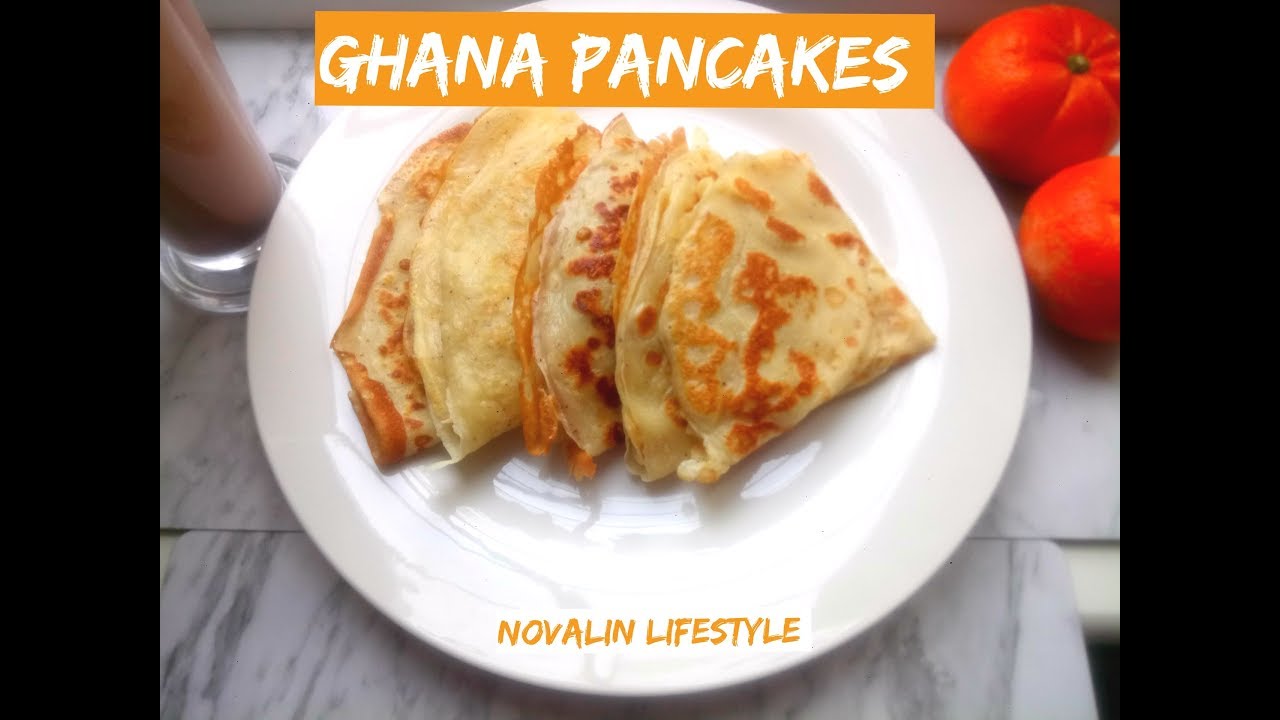 HOW TO MAKE PERFECT GHANAIAN 🇬🇭 PANCAKES 🥞 - HOME-MADE