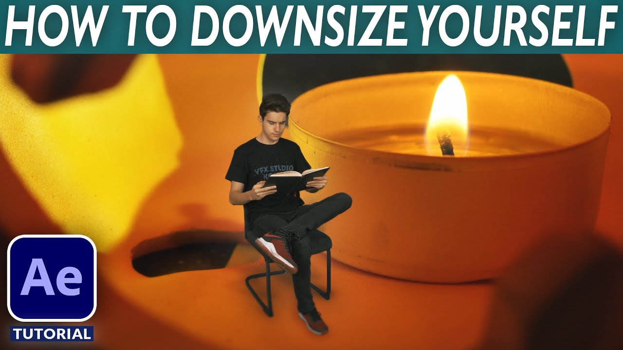 How To MAKE PEOPLE SMALL (DOWNSIZING) - After Effects VFX Tutorial