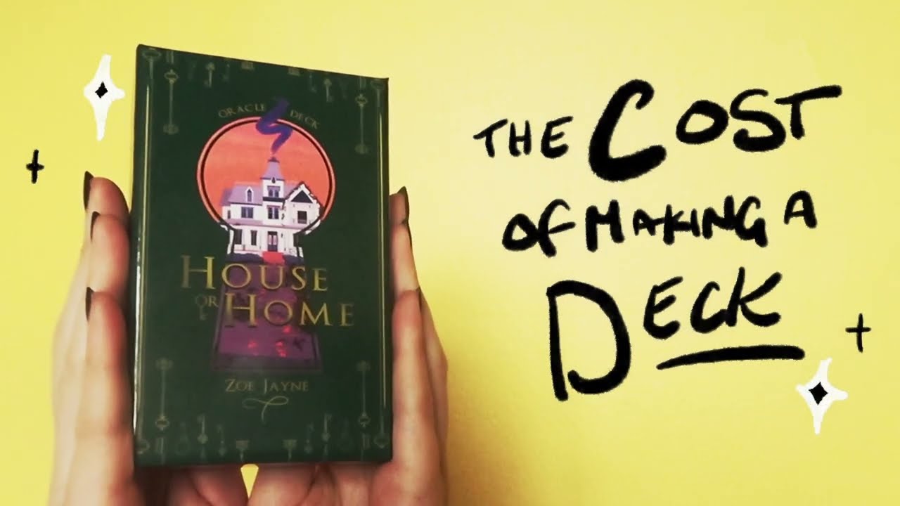 The cost of making an oracle deck ⟡ small art business