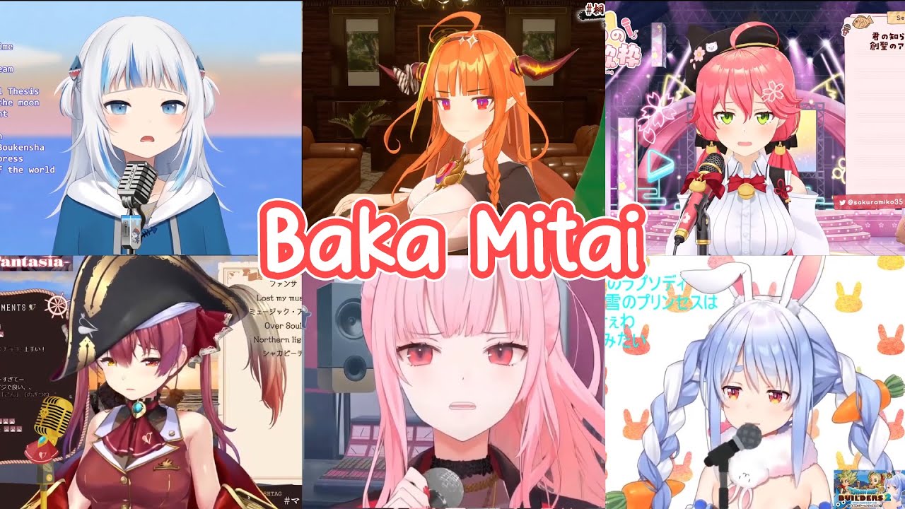 Hololive Sings - Baka Mitai / ばかみたい