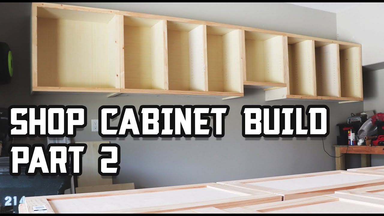Ultimate Shop Cabinet Face Frame & Doors // Part 2