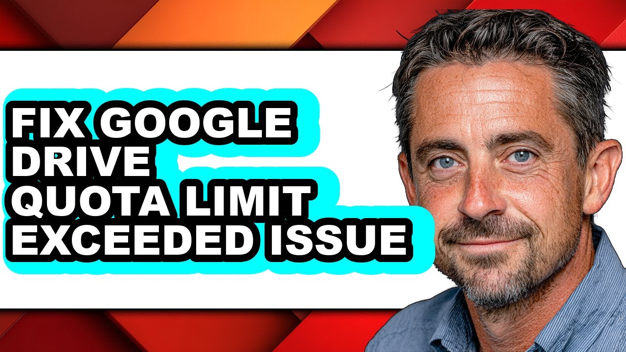 How to Fix Google Drive Quota Limit Exceeded Issue - Full Guide