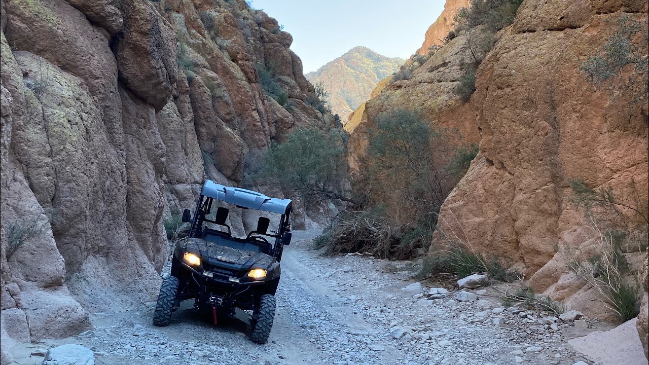 Honda Pioneer 700-4 Box Canyon Trail Ride Florence Arizona
