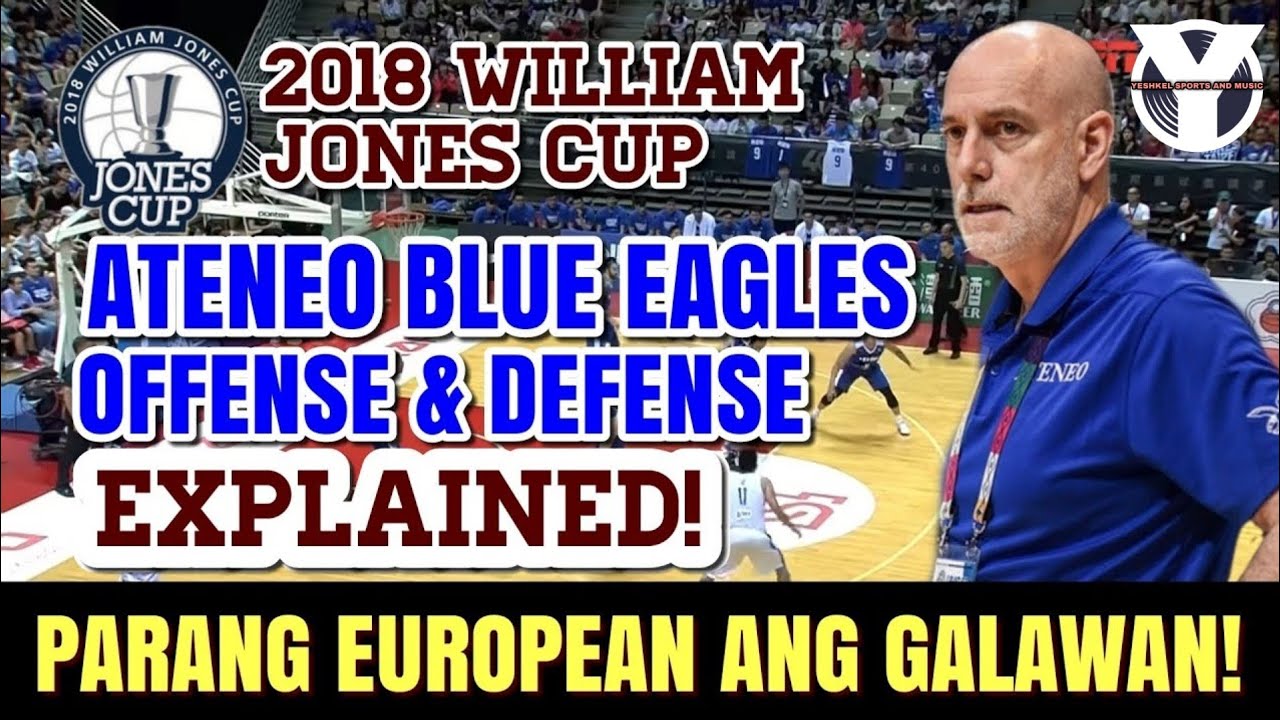 Opensa at Depensa ng ATENEO Blue Eagles DETAILED BREAKDOWN! European style ni Coach Tab sa Jones Cup