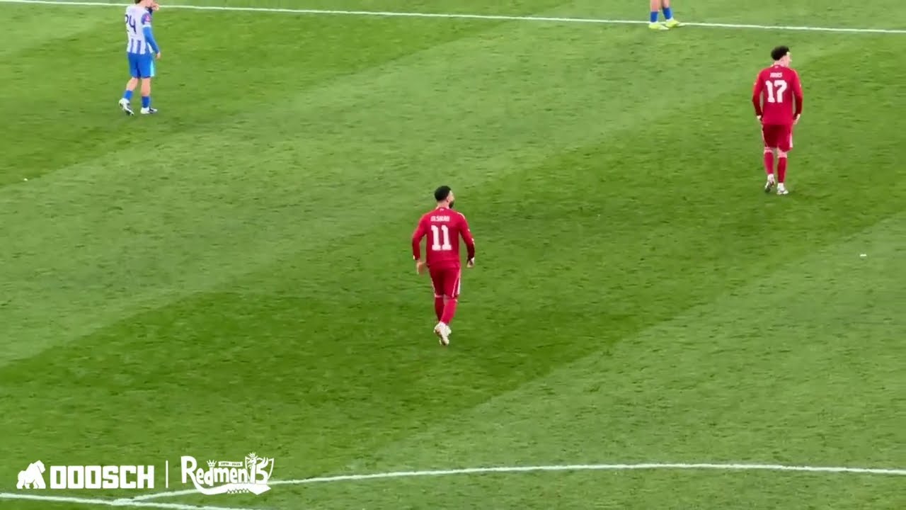 🇪🇬 Mo Salah Buries His Penalty & Celebrates At The Kop End! | Liverpool 3-0 Brighton