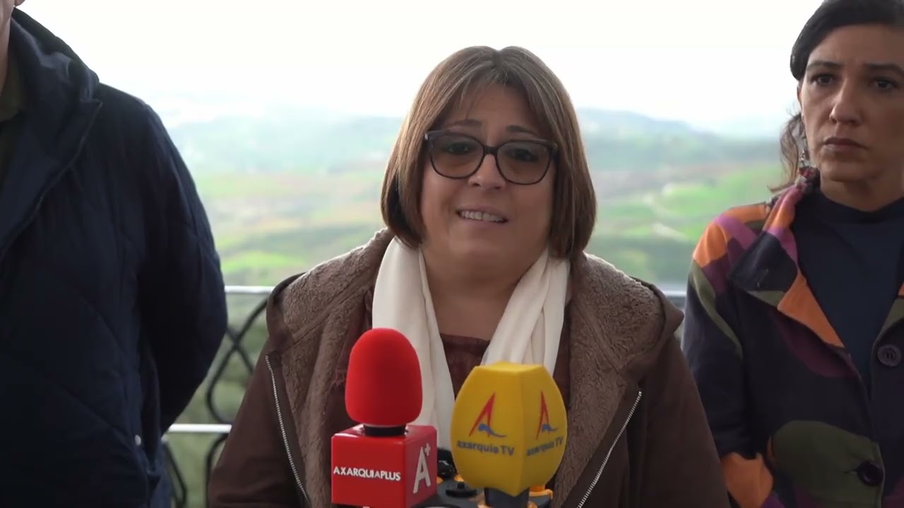 Situación de caminos y carriles perjudicados y cortados por las lluvias en Periana