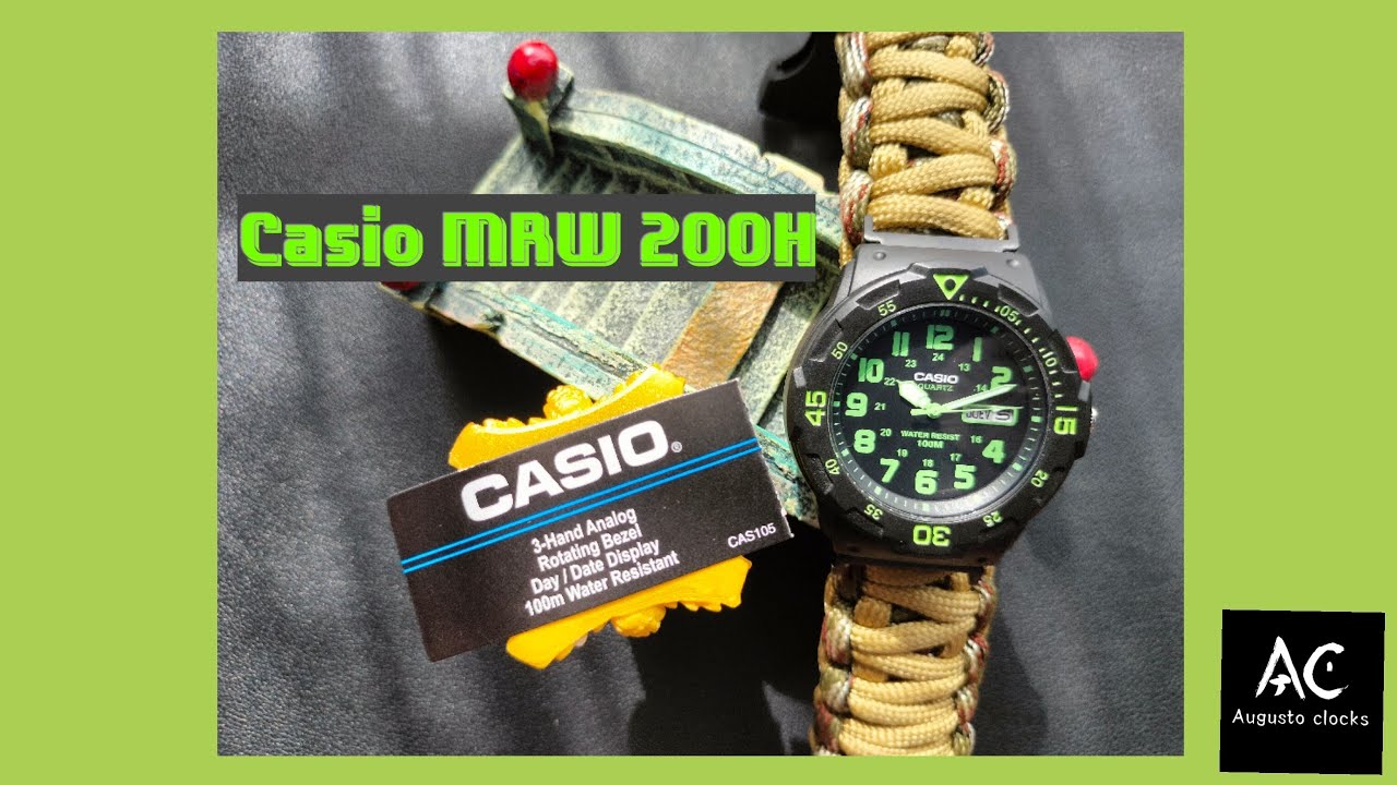 Reseña del Casio MRW 200-H, el reloj económico de una gran marca 
